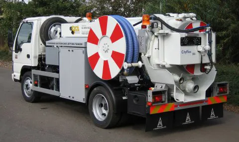 Vac tanker and jetting